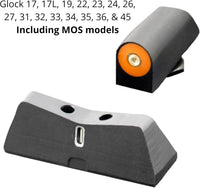 XS Sights DXT2 Big Dot Tritium Night Sights. Tritium Front and Rear Set. Fits Glock