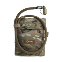 Source Hydration Pack 1 Liter Kangaroo with Molle Pouch Webbing for Easy Attachment to Tactical Vest or War Belt