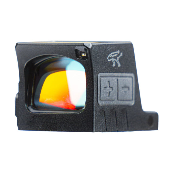 Canik MECANIK MO4 Micro Enclosed Reflex Sight | 3 MOA Dot & 32 MOA Circle Reticle | Durable Corrosion-Resistant Easy-to-Mount Red Dot Sight with Adjustable Brightness | Shield RMSc Footprint