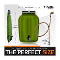 Source Tactical Gear Widepac Low Profile 3-Liter Hydration System Pack (Coyote), WLPS