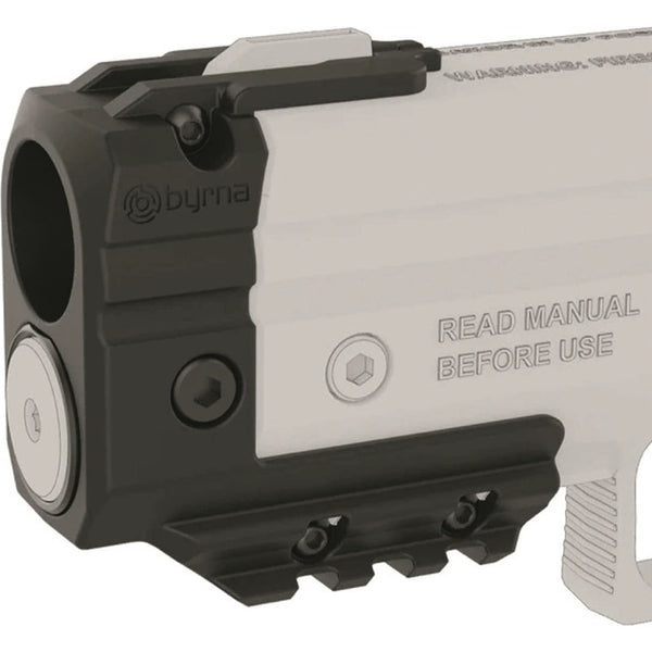 Byrna BOOST Adapter for SD Launcher, Black, Round, 12g CO2, 30 Shots per Cartridge